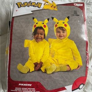 Baby 12month -18 month pikachu costume